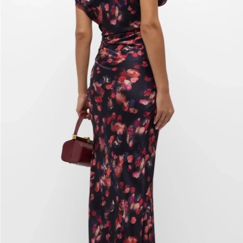 A.L.C Draped Satin Poppy Gown - Picture 5 of 9